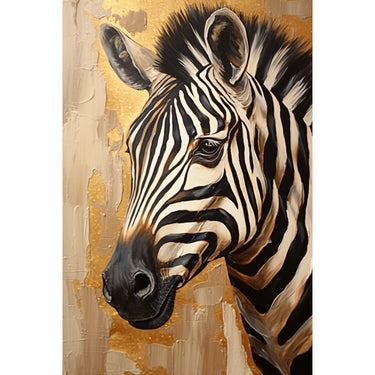 peinture zebre moderne